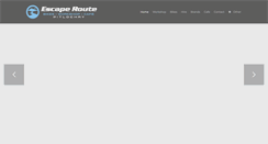Desktop Screenshot of escape-route.co.uk